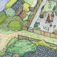 Image for article titled Untitled Goose Game's Map Is Just Beautiful